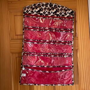 Red & leopard 🐆 jewelry organizer